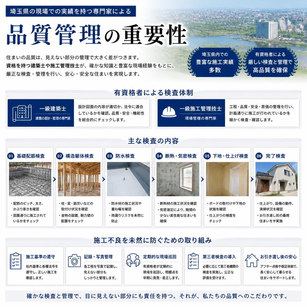 専門家による品質管理