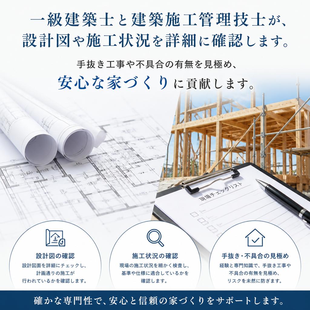 専門家による徹底チェック