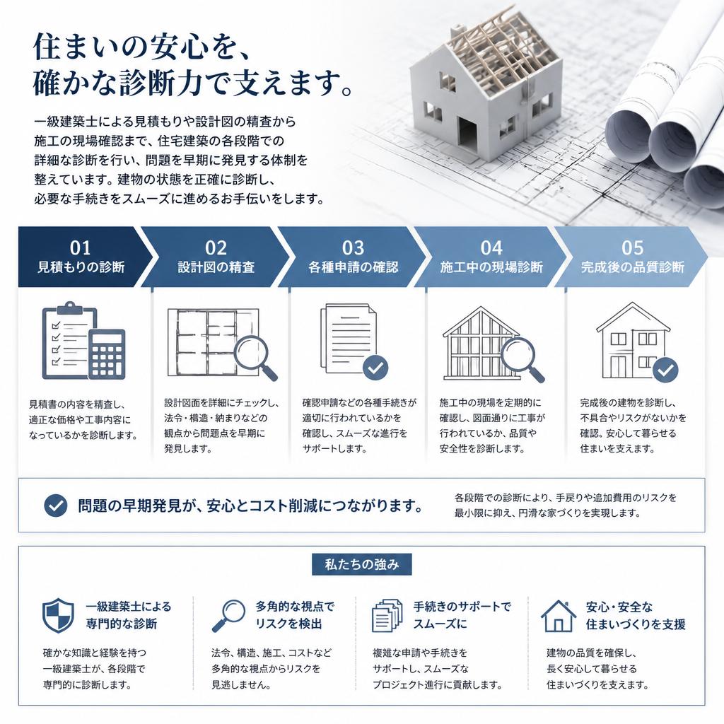 専門家による詳細な診断