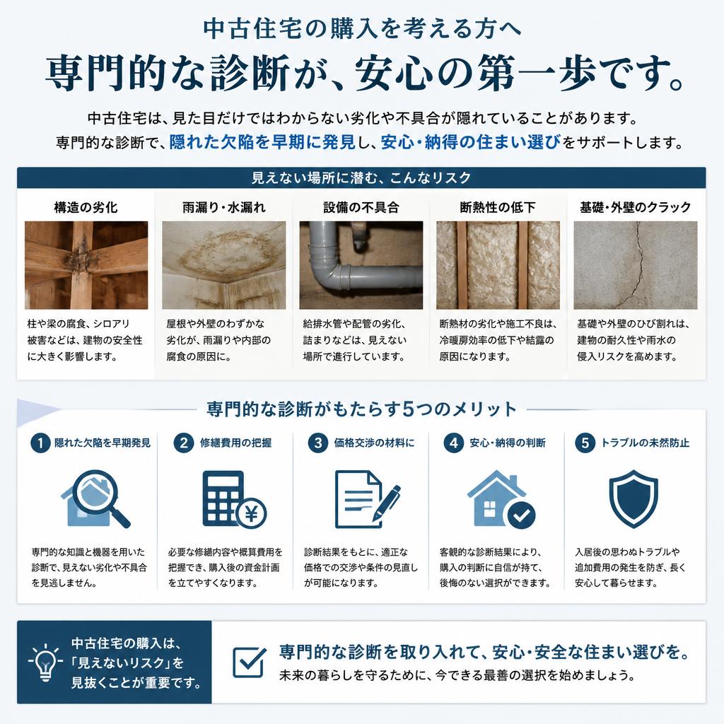 4. 中古住宅の診断で得られる安心
