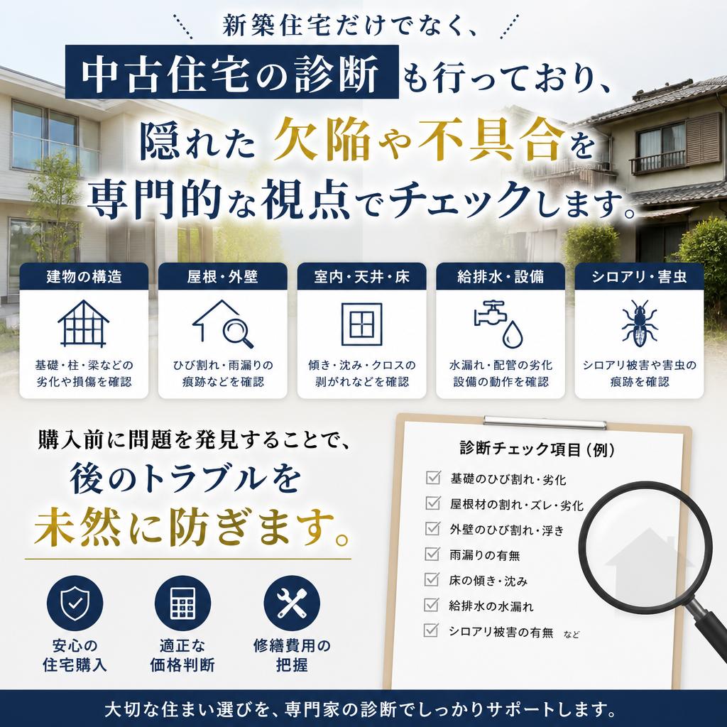 新築・中古の検査サービス