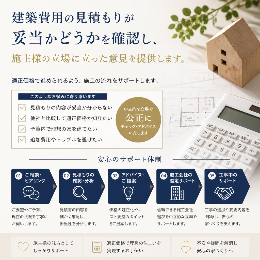 見積りの妥当性を確認