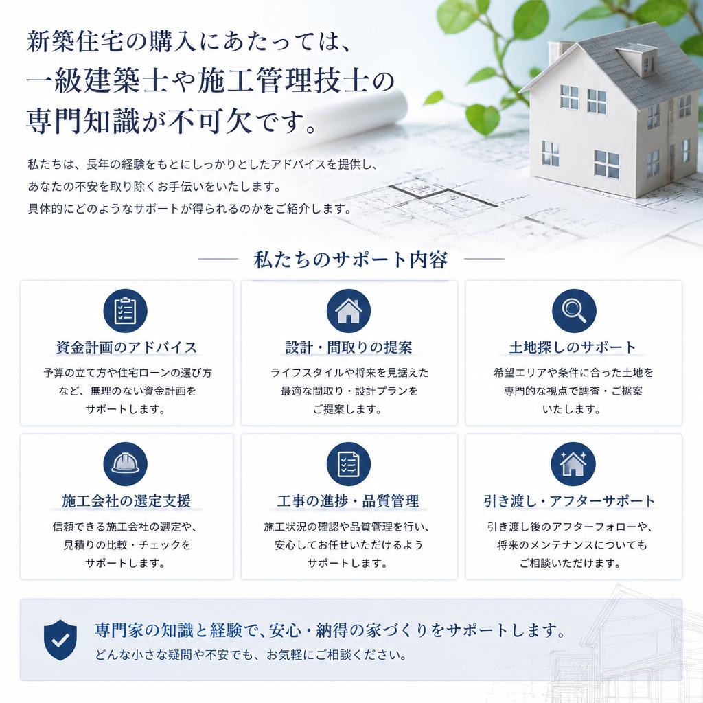専門家の安心アドバイス