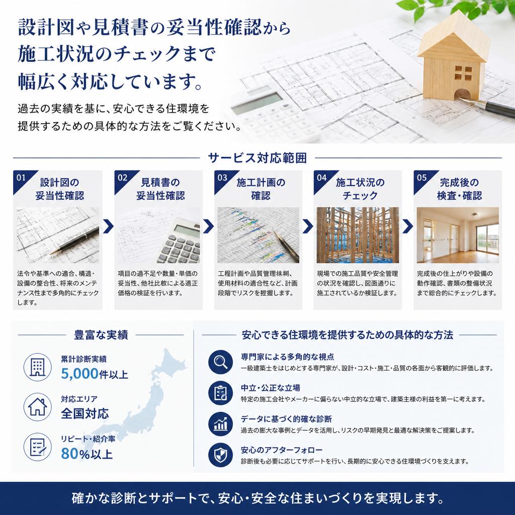 実績に基づく診断サービス