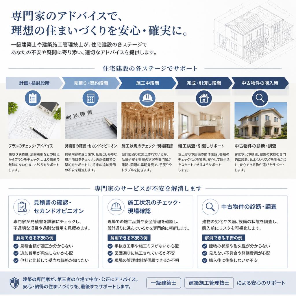 専門家が提供する的確なアドバイス