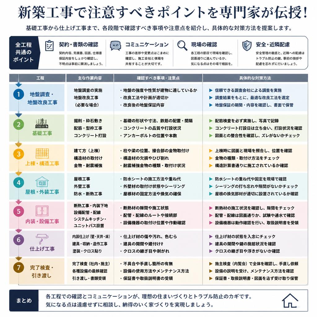 欠陥を未然に防ぐための重要ポイント