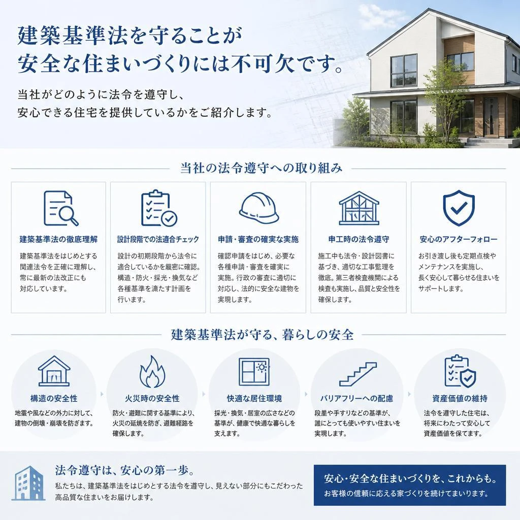 建築基準法の遵守