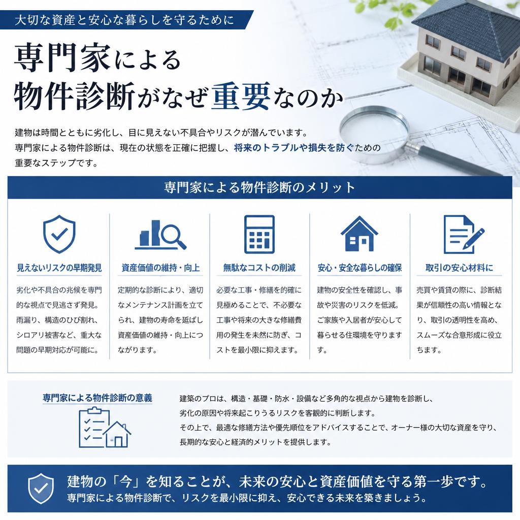 専門家の診断が必要な理由