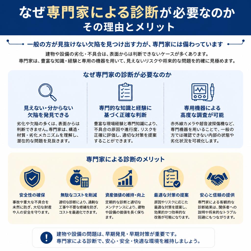 専門家による診断の重要性