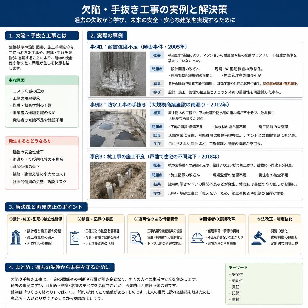 3. 過去の事例から学ぶ欠陥や手抜き