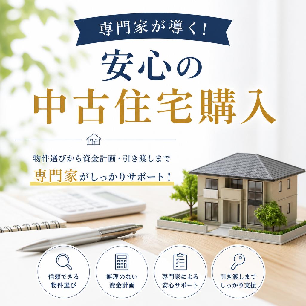 専門家が導く！安心の中古住宅購入