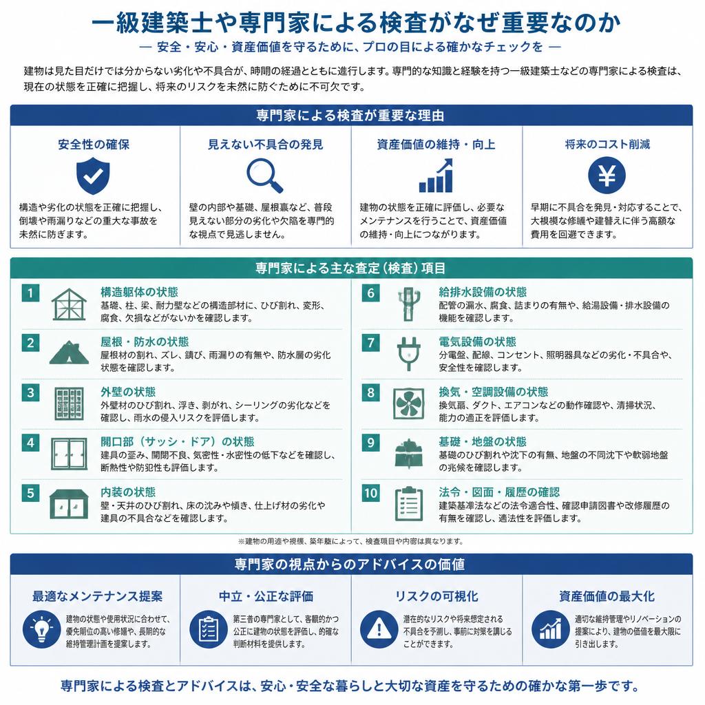 3. 専門家による住宅検査の必要性