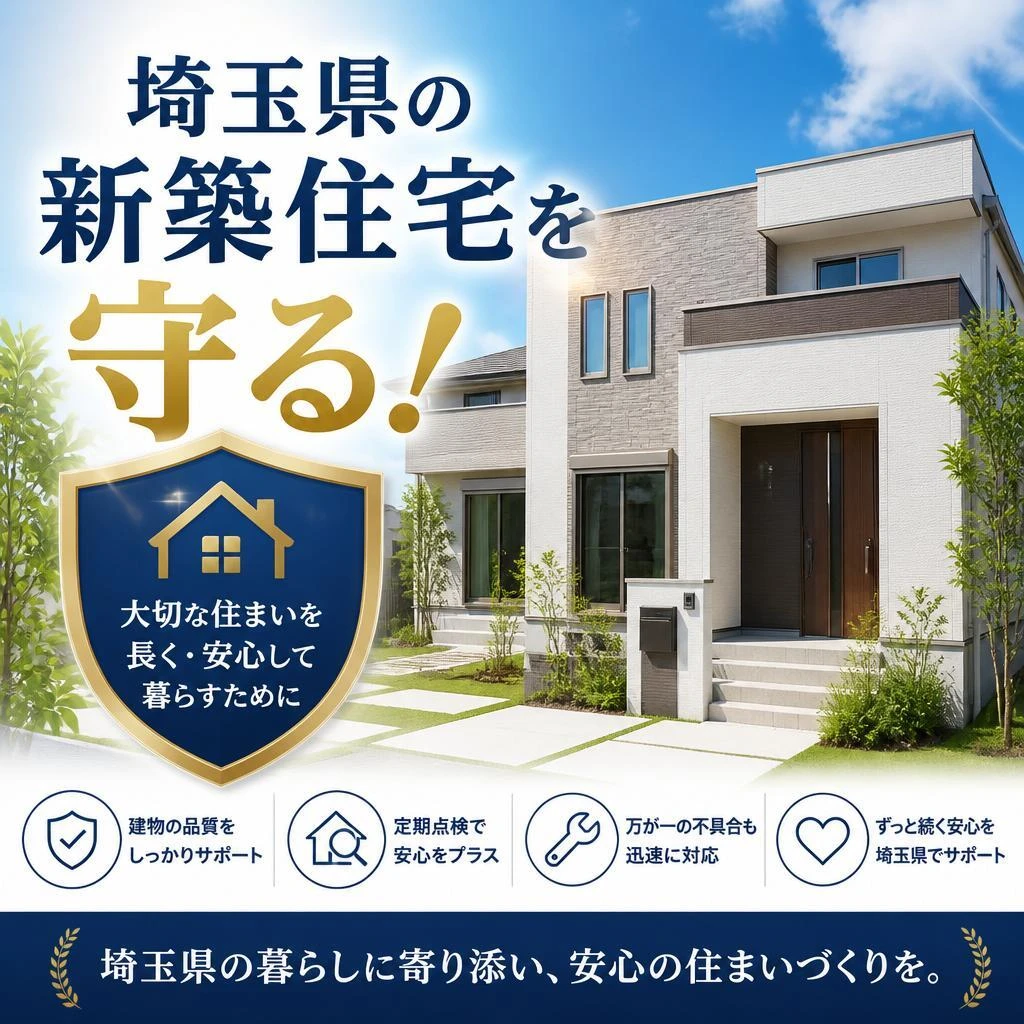 埼玉県の新築住宅を守る！