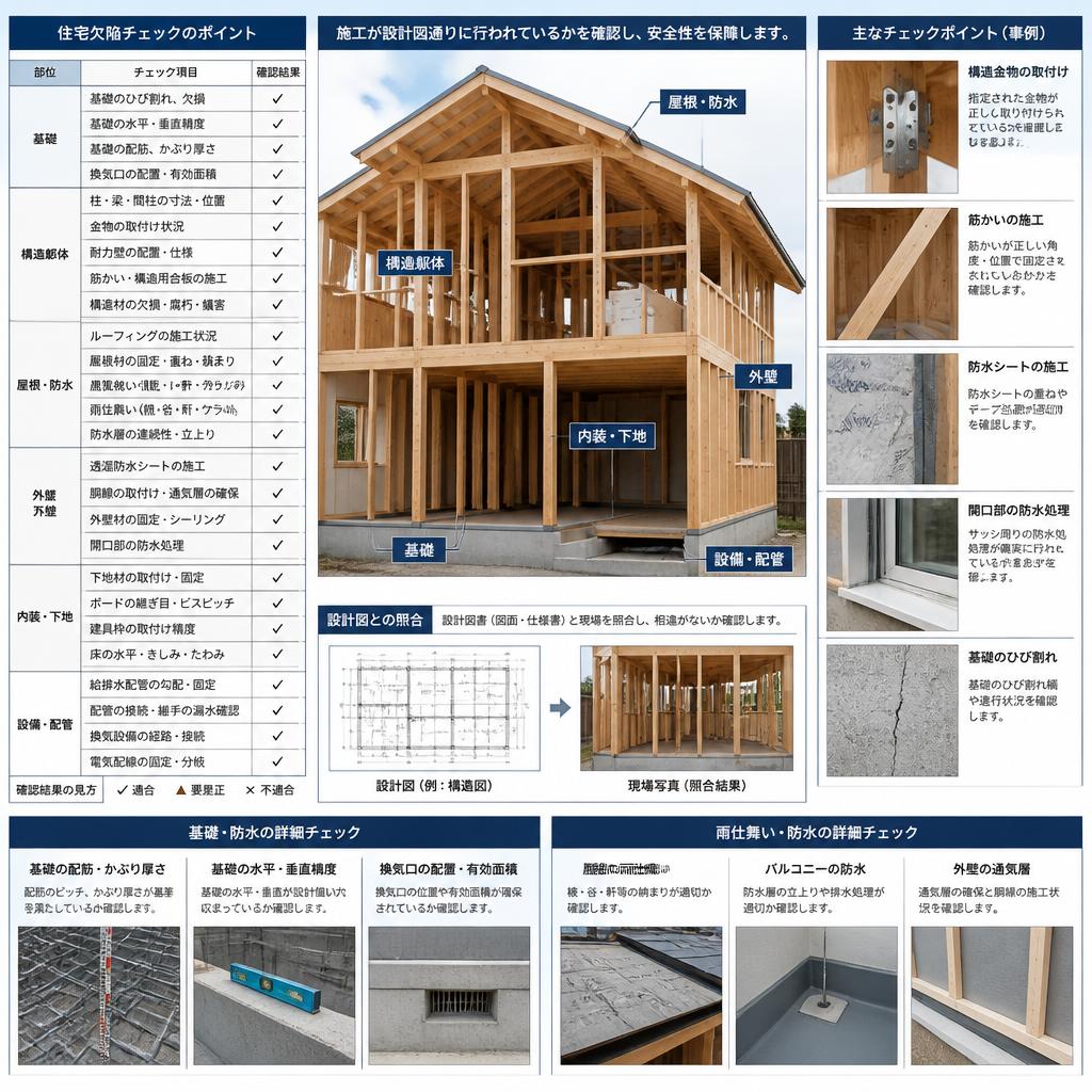 専門的な住宅欠陥チェック