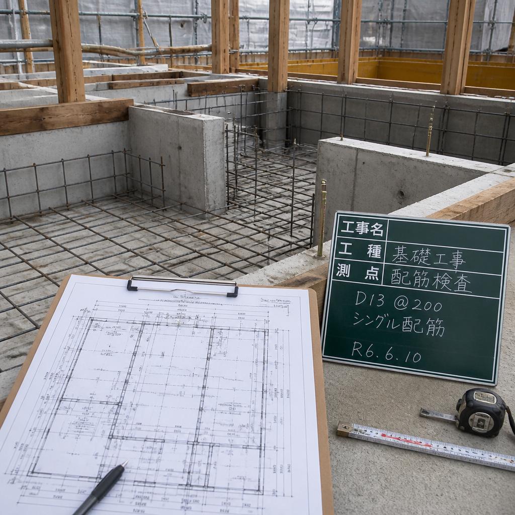 施工状況の現場点検で安心保証