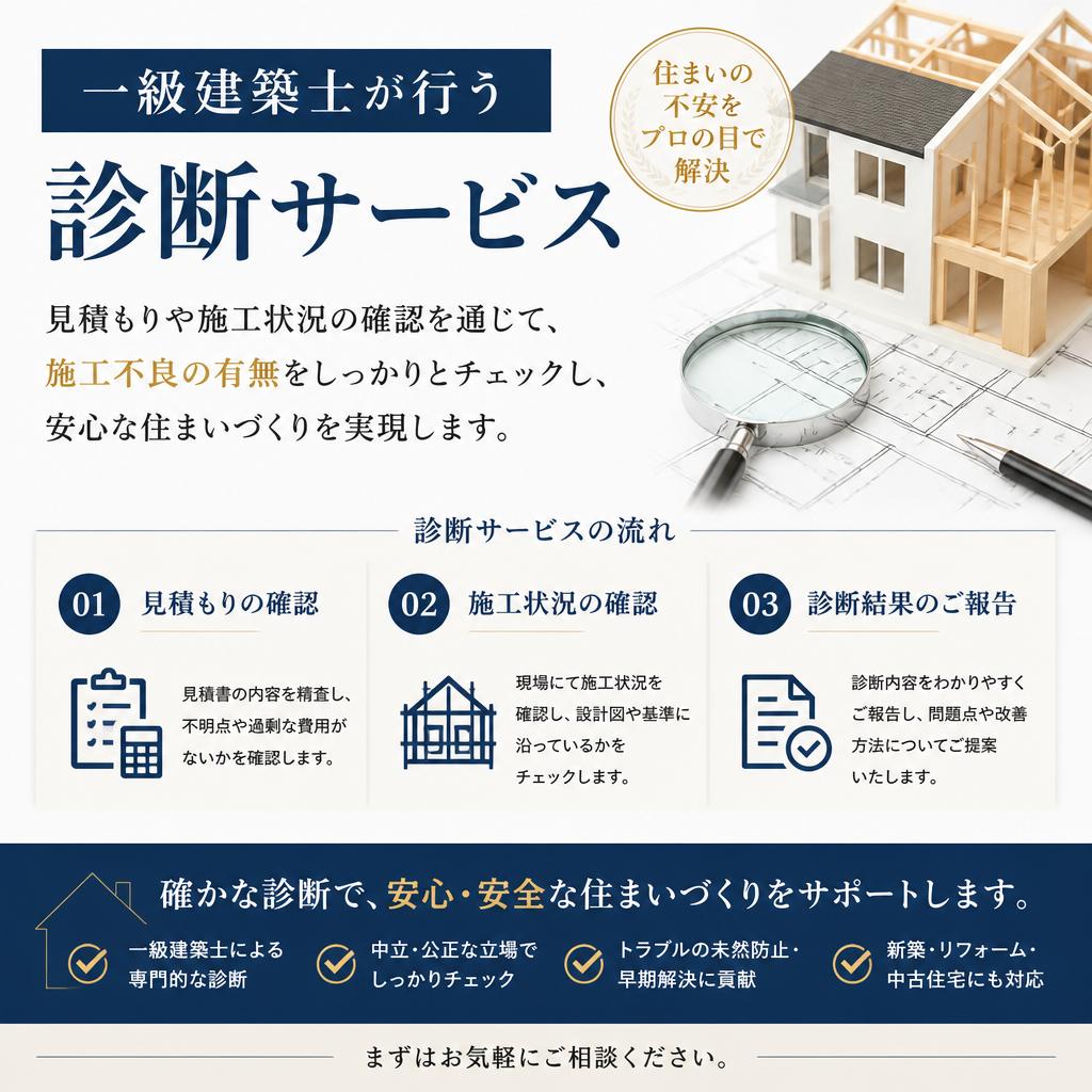 専門家による詳しい診断