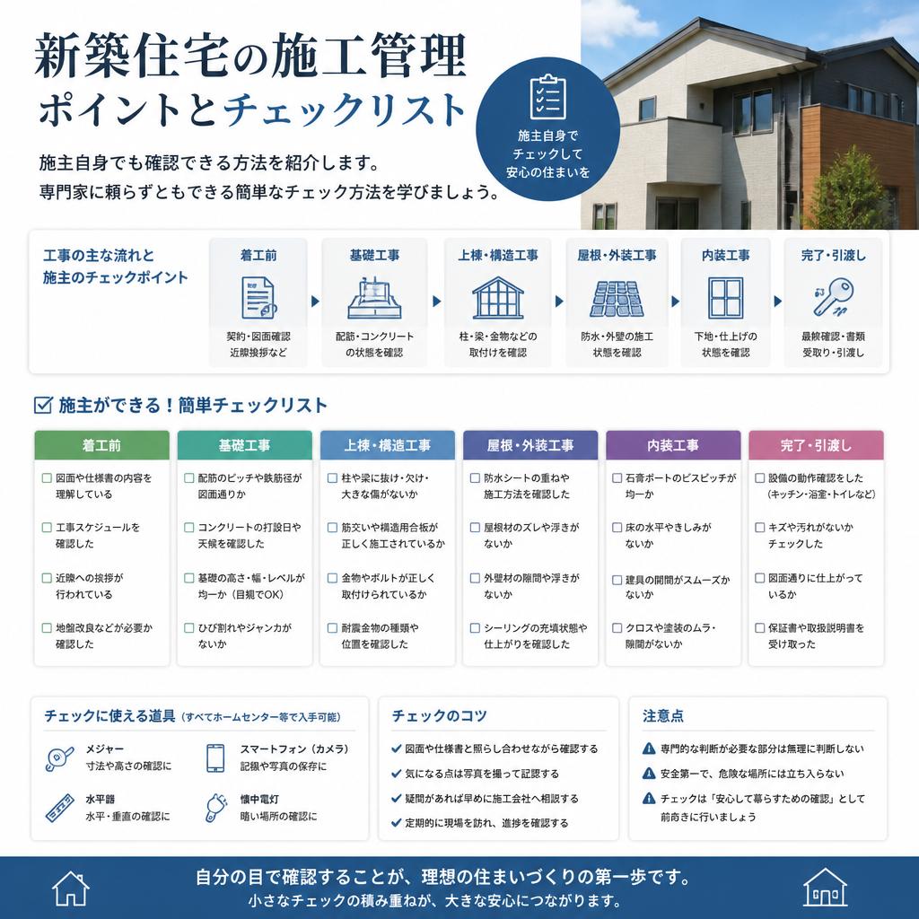 安心な住まいを手に入れるために